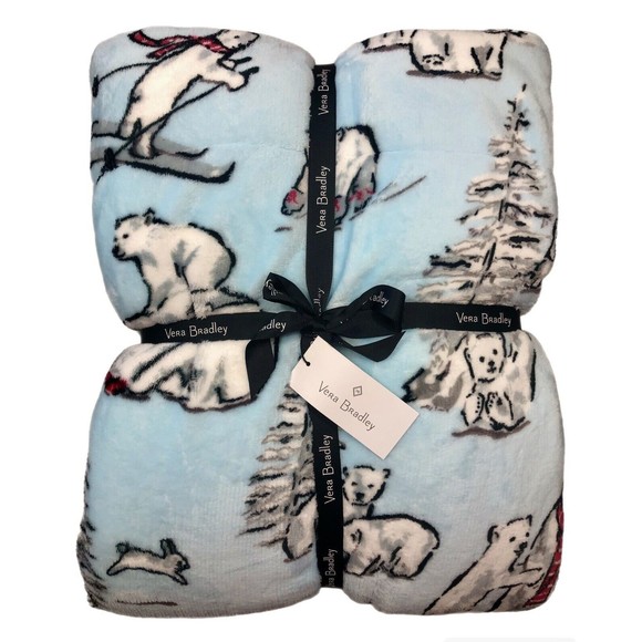 Vera Bradley Other - Vera Bradley Cozy Life Throw Blanket in Beary Merry